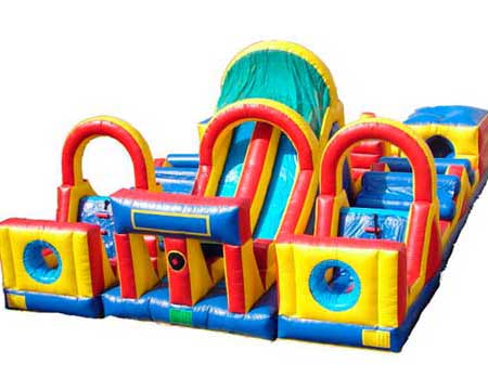 Inflatable obstacle course