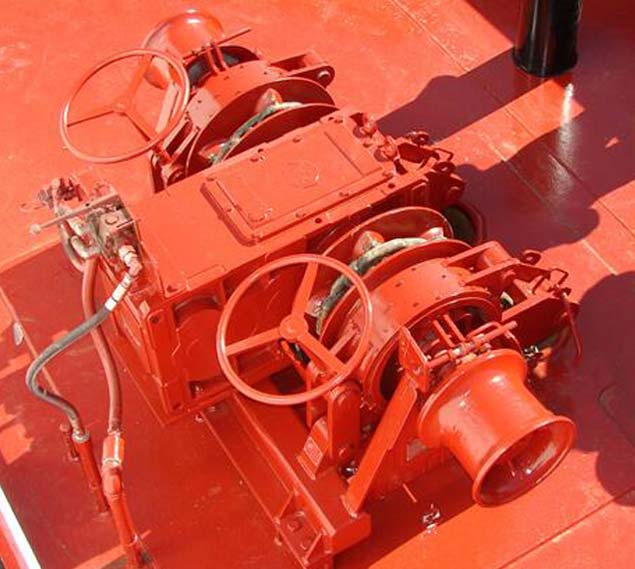 Ellsen hydraulic anchor winch