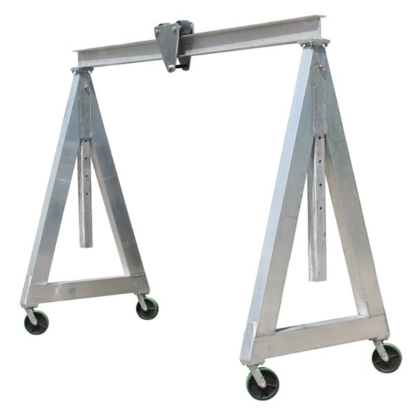 portable 1.5 ton aluminum gantry crane