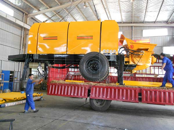 ready mix concrete pump