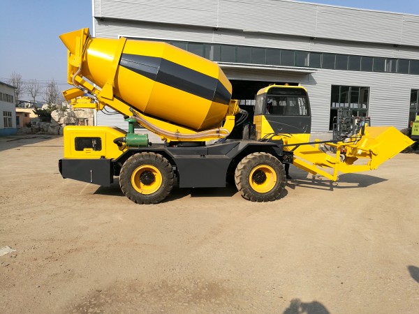 self loading concrete mixer for sale