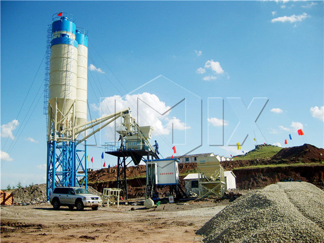 Small Concrete Mixing Plant manufacture
