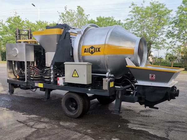 concrete mixer pump