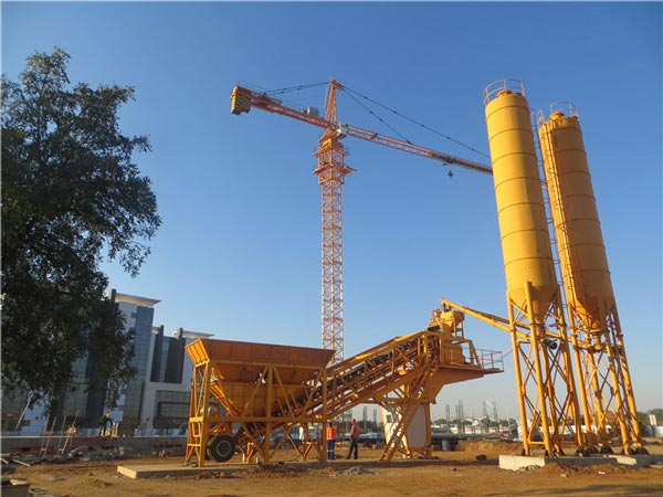 AJY-35 mobile concrete plant price