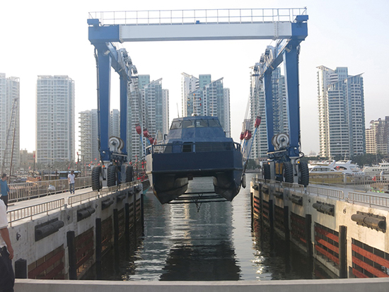 200 Ton Marine Travel Lift For Sale