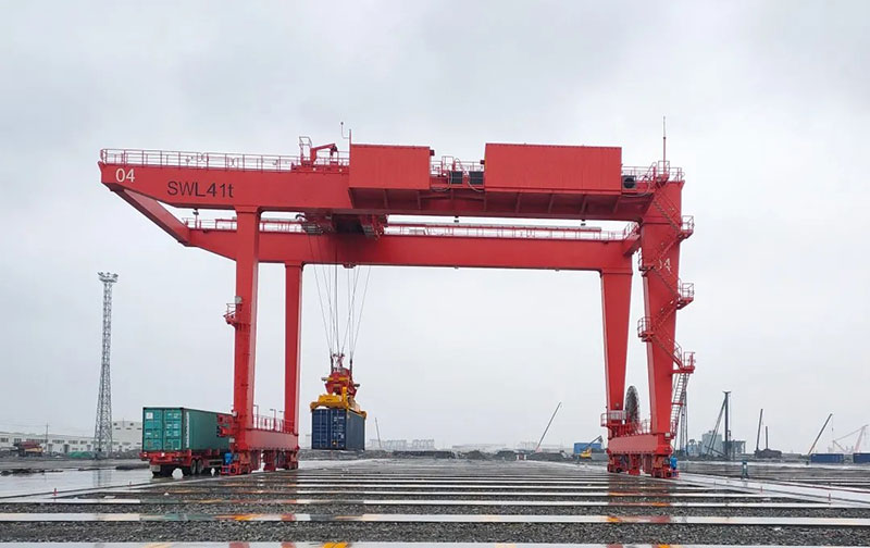 Rail Mounted Container Gantry Crane