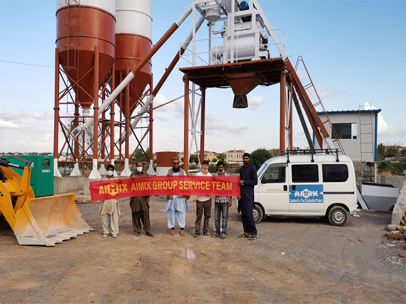 concrete batching and mixing plants