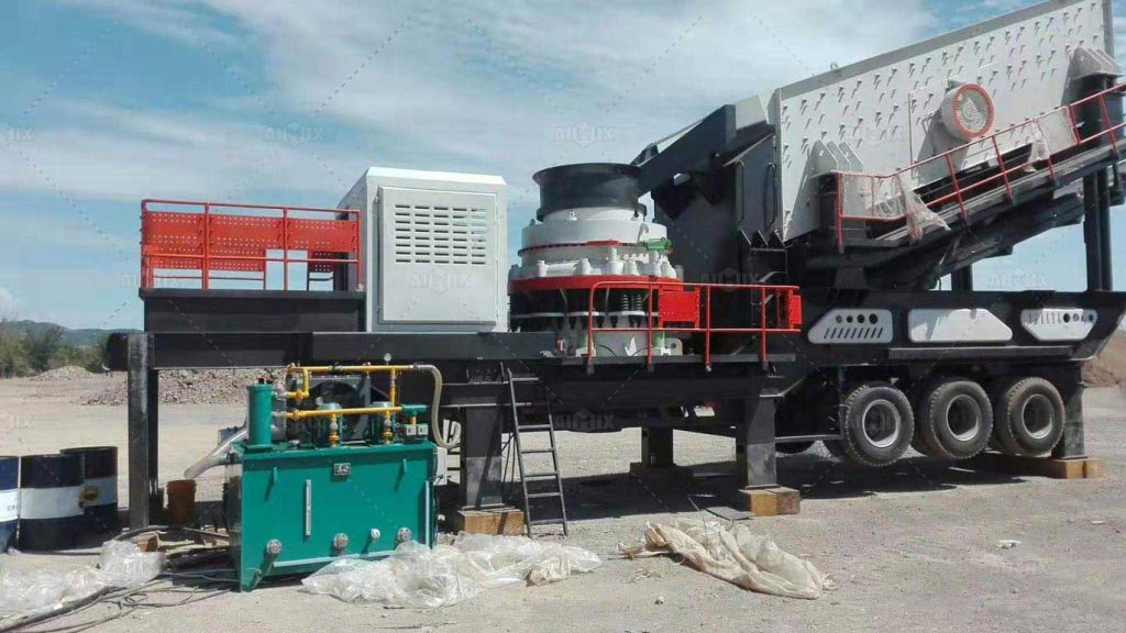 mobile cone crusher