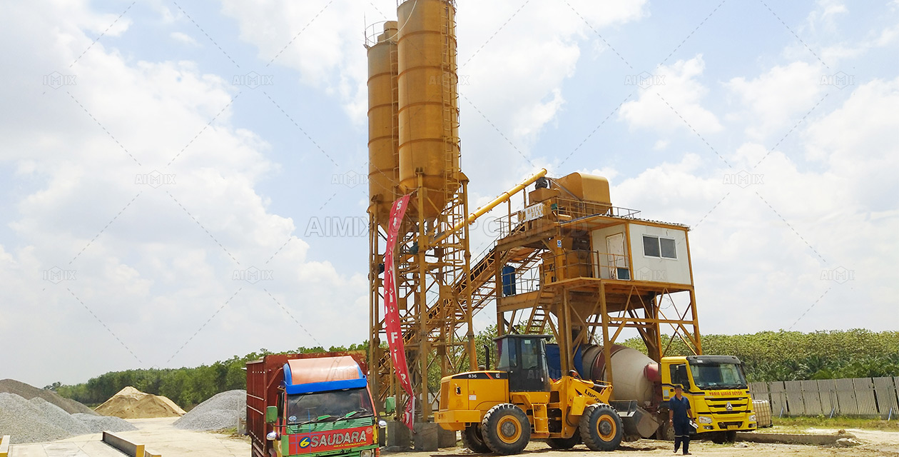 AJ-90-Concrete-Batching-Plant-Working-In-Lampung