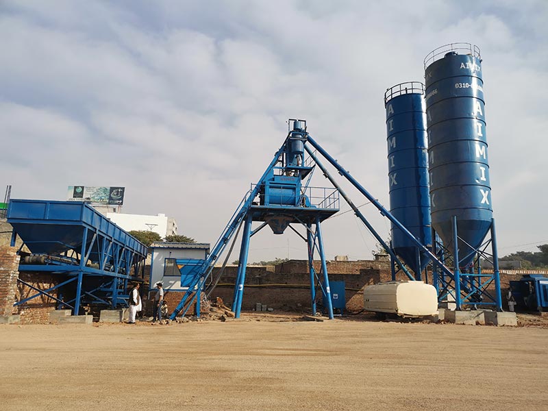 Hopper Type Concrete Batching Plant
