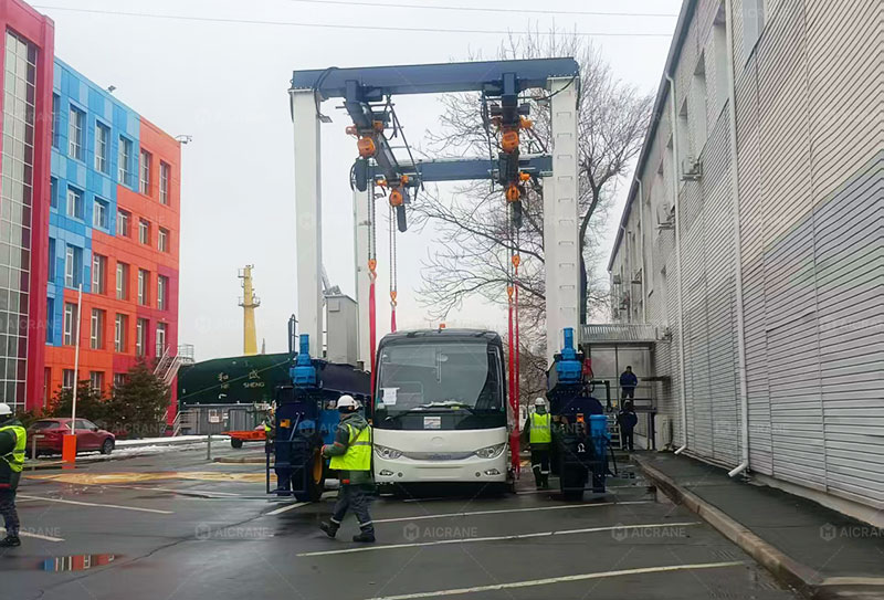 rubber tired gantry crane